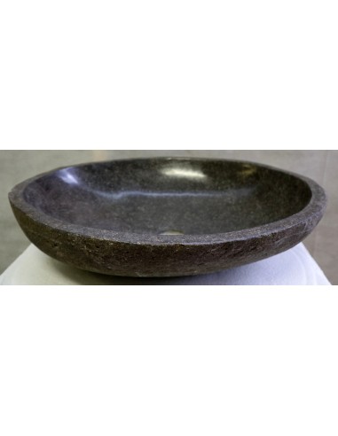 Lavandino pietra di fiume cm 54x45x15 river stone sasso lavabo sink bagno lav n 69